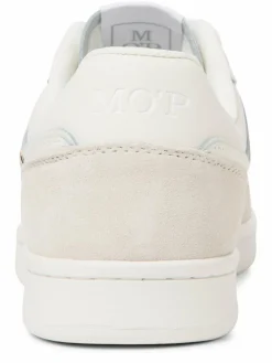 Marc O'Polo Freizeit-Schuhe|Sneaker<Herren Sneaker aus Leder ecru uni