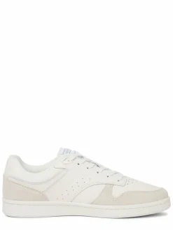 Marc O'Polo Freizeit-Schuhe|Sneaker<Herren Sneaker aus Leder ecru uni