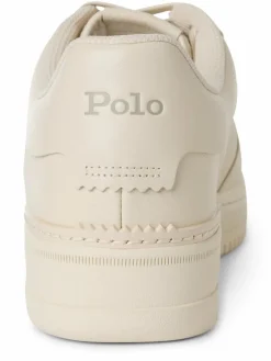 Polo Ralph Lauren Freizeit-Schuhe|Sneaker<Herren Sneaker aus Leder sand uni