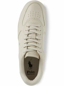 Polo Ralph Lauren Freizeit-Schuhe|Sneaker<Herren Sneaker aus Leder sand uni