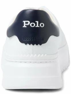 Polo Ralph Lauren Freizeit-Schuhe|Sneaker<Herren Sneaker aus Leder - Rlite Court weiß uni