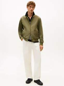 Tommy Hilfiger Freizeit-Schuhe|Sneaker<Herren Sneaker aus Leder - Court schwarz uni