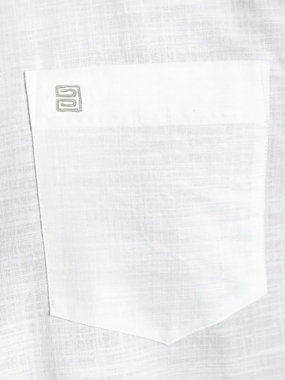 BABISTA Hemden<Herren Stehkragenhemd - VITTORINO weiß uni