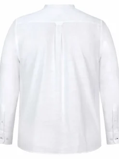BABISTA Hemden<Herren Stehkragenhemd - VITTORINO weiß uni