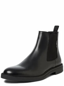 Herren BOSS Boots & Stiefeletten>Herren Stiefelette aus Leder - Calev Cheb