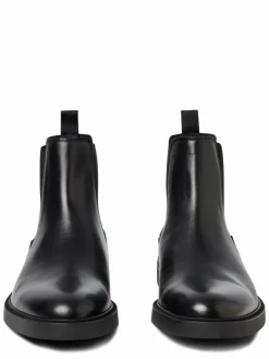 Herren BOSS Boots & Stiefeletten>Herren Stiefelette aus Leder - Calev Cheb