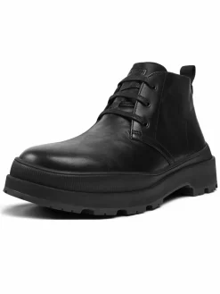 Camper Boots & Stiefeletten<Herren Stiefeletten - Brutus Trek schwarz uni