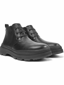 Camper Boots & Stiefeletten<Herren Stiefeletten - Brutus Trek schwarz uni
