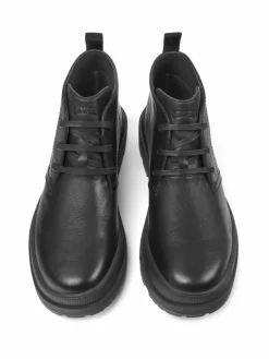 Camper Boots & Stiefeletten<Herren Stiefeletten - Brutus Trek schwarz uni