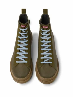 Camper Boots & Stiefeletten<Herren Stiefeletten - Brutus grün uni