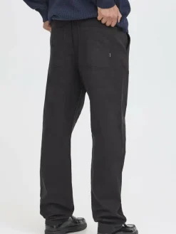 Herren Solid Hosen>Herren Stoffhhose - SDLIAM