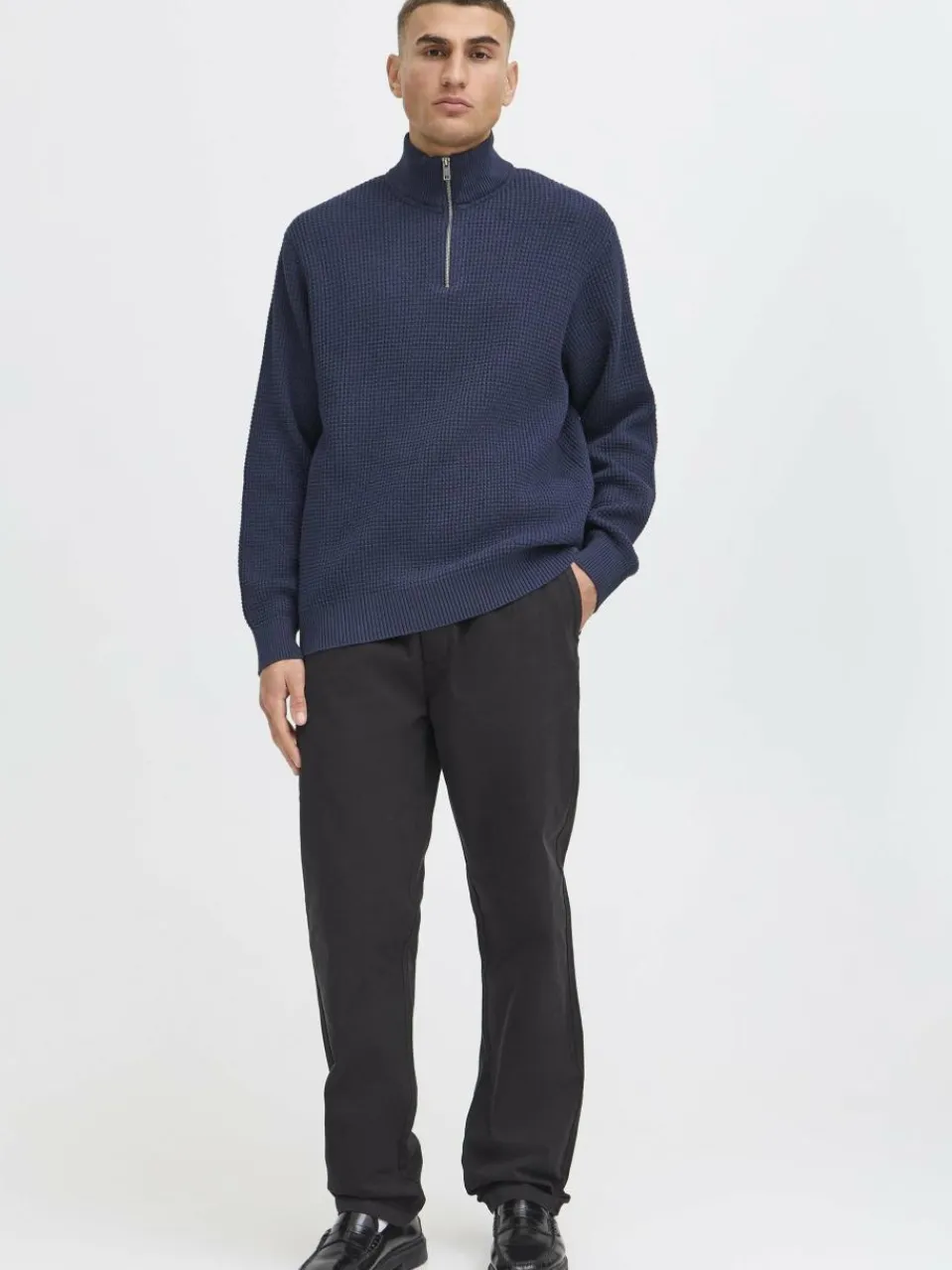 Herren Solid Hosen>Herren Stoffhhose - SDLIAM