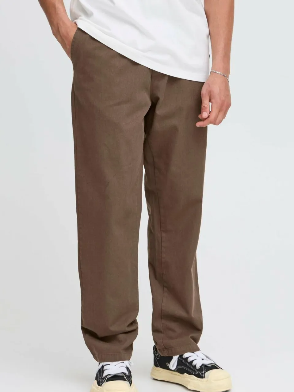 Herren Solid Hosen>Herren Stoffhhose - SDLIAM