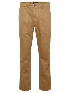 BLEND Hosen<Herren Stoffhose braun uni