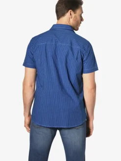 Jan Vanderstorm Hemden<Herren Streifenhemd - PERTTU royal gestreift