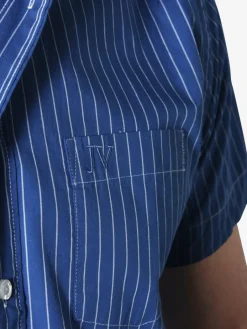 Jan Vanderstorm Hemden<Herren Streifenhemd - PERTTU royal gestreift