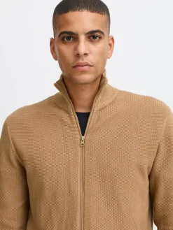 BLEND Pullover & Strickjacken<Herren Strickjacke braun uni