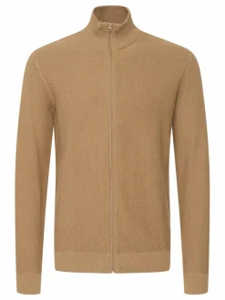 BLEND Pullover & Strickjacken<Herren Strickjacke braun uni