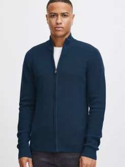 BLEND Pullover & Strickjacken<Herren Strickjacke - BHCodford blau uni