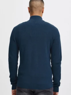 BLEND Pullover & Strickjacken<Herren Strickjacke - BHCodford blau uni