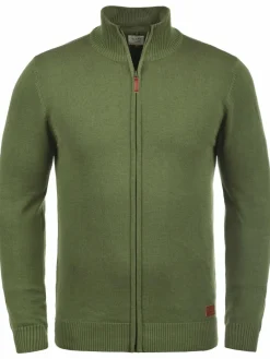 BLEND Pullover & Strickjacken<Herren Strickjacke - BHNorman oliv uni