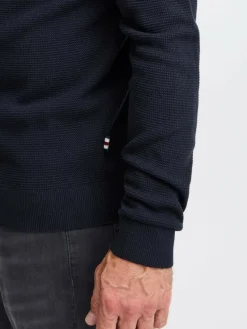 FQ1924 Pullover & Strickjacken<Herren Strickjacke - FQKYLE blau gemustert