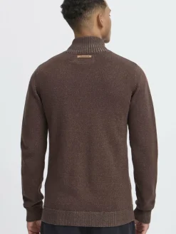 Indicode Pullover & Strickjacken<Herren Strickjacke - IDAndy braun gemustert