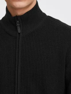 Indicode Pullover & Strickjacken<Herren Strickjacke - IDRevil schwarz uni