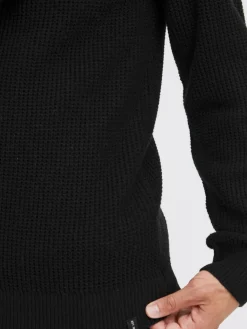 Indicode Pullover & Strickjacken<Herren Strickjacke - IDRevil schwarz uni