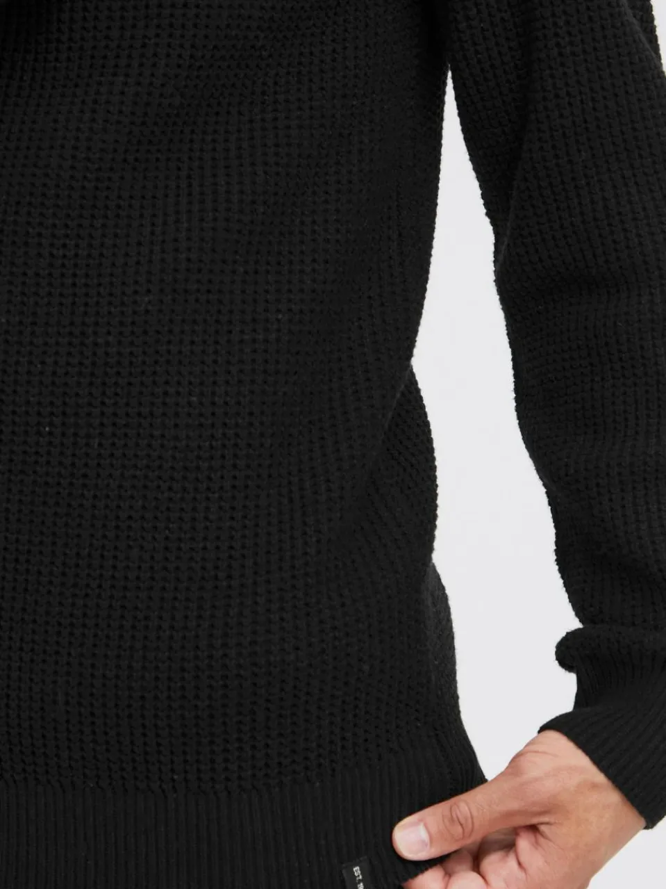 Indicode Pullover & Strickjacken<Herren Strickjacke - IDRevil schwarz uni