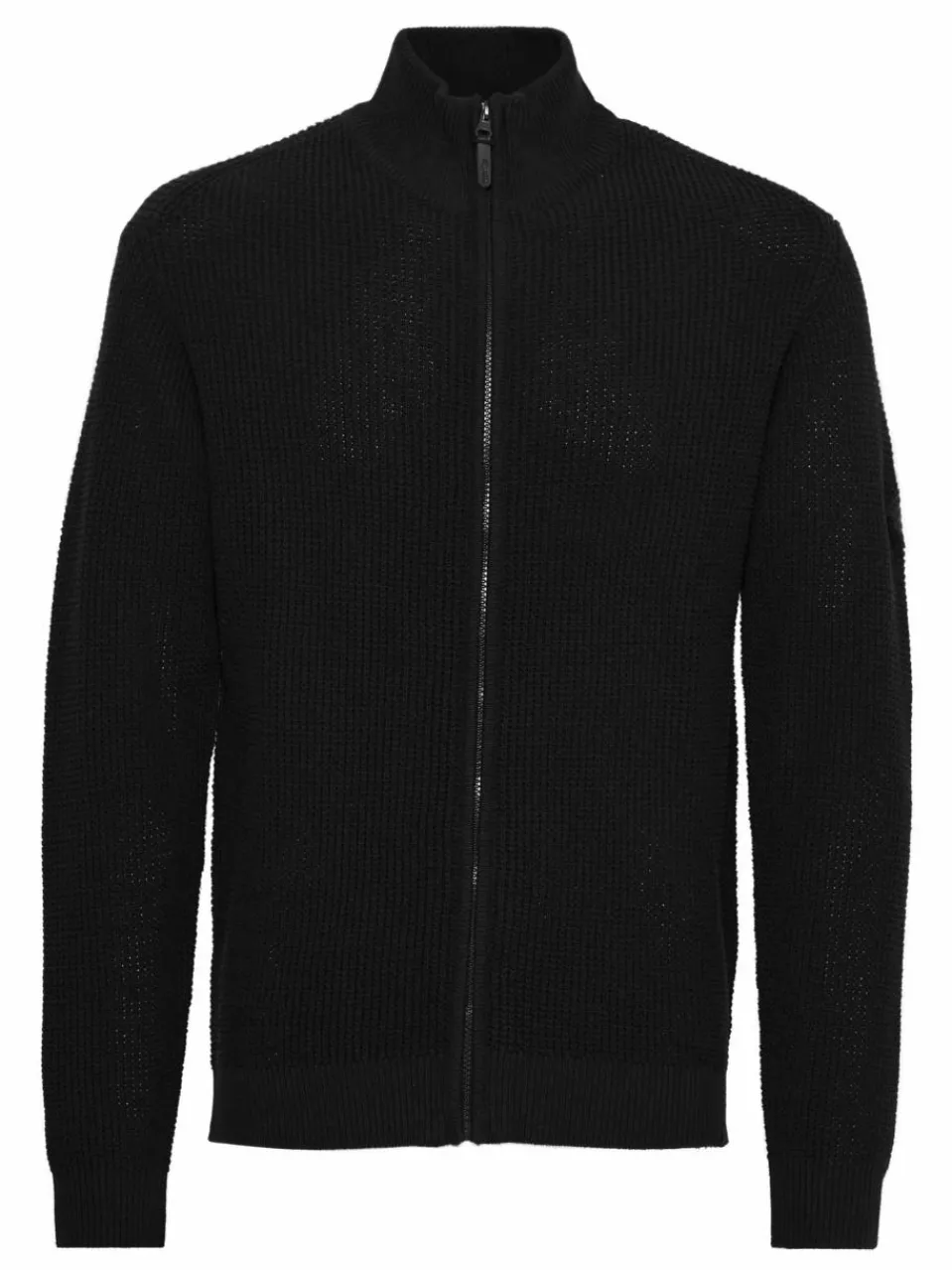 Indicode Pullover & Strickjacken<Herren Strickjacke - IDRevil schwarz uni