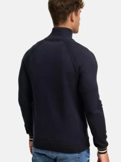 Indicode Pullover & Strickjacken<Herren Strickjacke - INArutemia blau marine uni