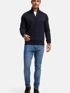 Indicode Pullover & Strickjacken<Herren Strickjacke - INArutemia blau marine uni