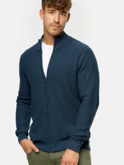 Indicode Pullover & Strickjacken<Herren Strickjacke - INWestmoon marine uni