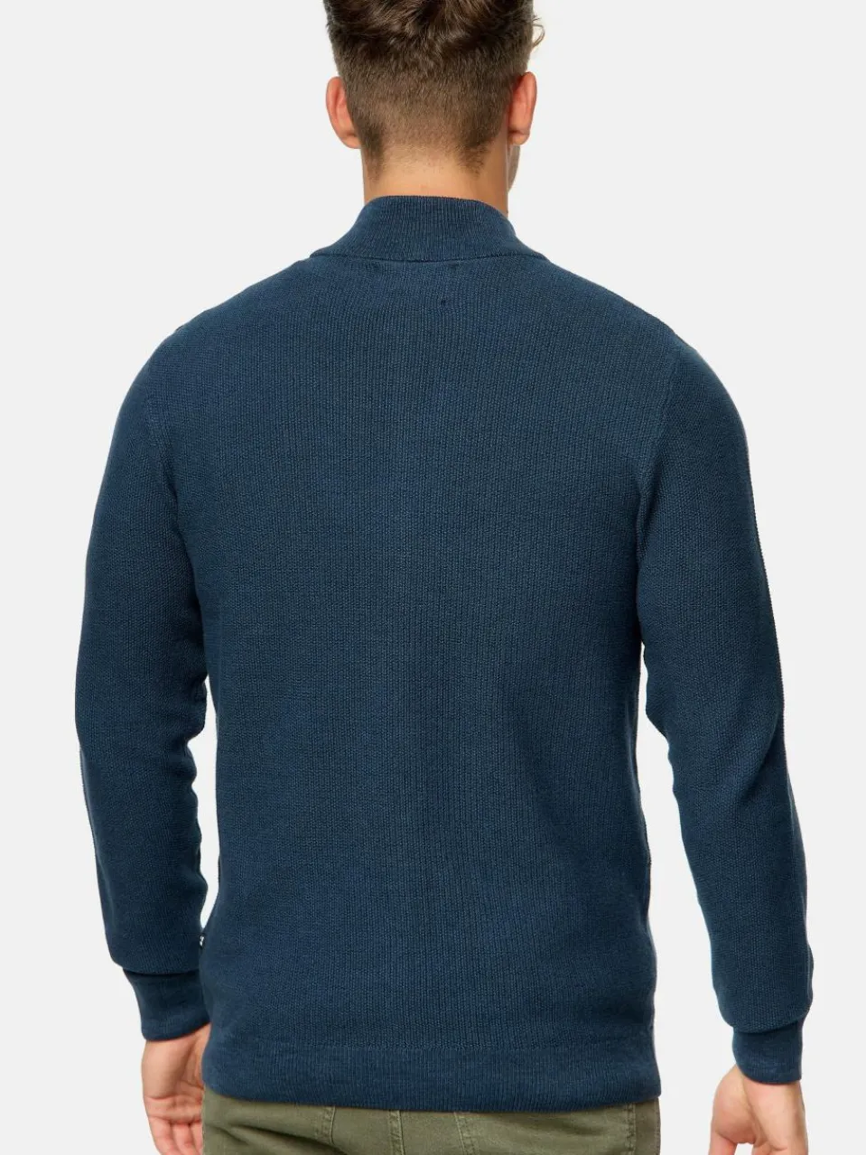 Indicode Pullover & Strickjacken<Herren Strickjacke - INWestmoon marine uni