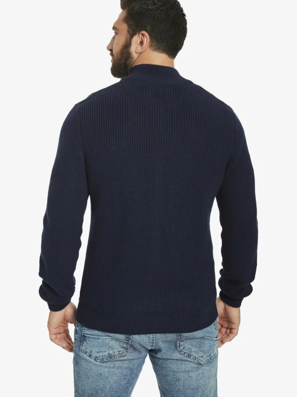 Jan Vanderstorm Pullover & Strickjacken<Herren Strickjacke - NORANDER blau uni