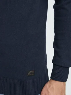 Solid Pullover & Strickjacken<Herren Strickjacke - SDAKALMA blau uni