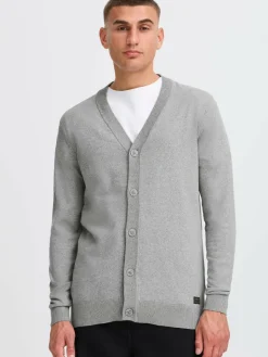 Solid Pullover & Strickjacken<Herren Strickjacke - SDAKALMA grau uni