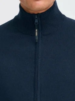 Solid Pullover & Strickjacken<Herren Strickjacke - SDAKALAS blau uni