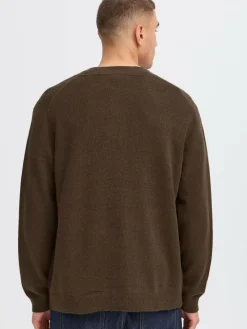 Solid Pullover & Strickjacken<Herren Strickjacke - SDRICK braun uni