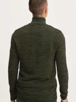 Solid Pullover & Strickjacken<Herren Strickjacke - SDStruan grün meliert