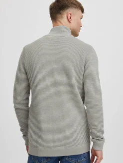 Solid Pullover & Strickjacken<Herren Strickjacke - SDValencia hellgrau uni