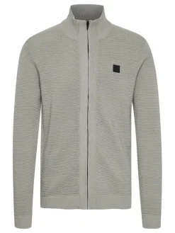 Solid Pullover & Strickjacken<Herren Strickjacke - SDValencia hellgrau uni