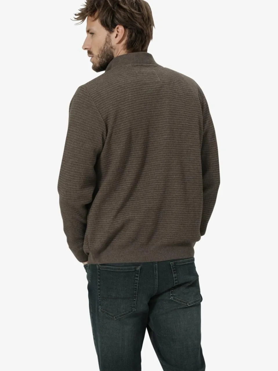 BABISTA Pullover & Strickjacken<Herren Strickjacke - VELENTTO braun uni