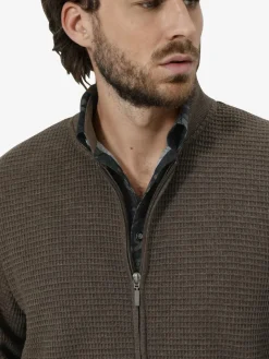 BABISTA Pullover & Strickjacken<Herren Strickjacke - VELENTTO braun uni