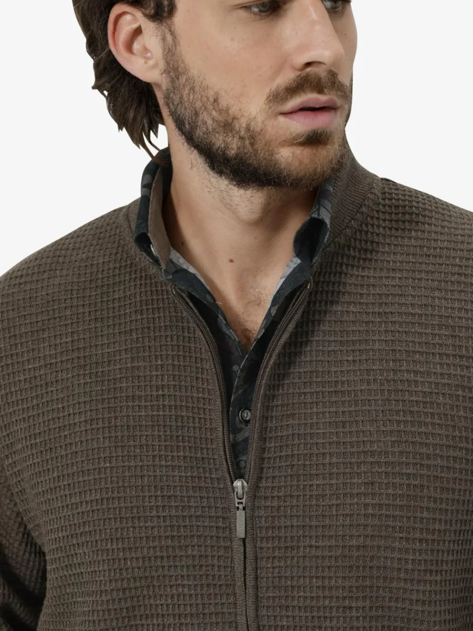 BABISTA Pullover & Strickjacken<Herren Strickjacke - VELENTTO braun uni