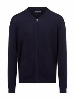 Herren Finshley & Harding Pullover & Strickjacken>Herren Strickjacke mit Cashmere-Anteil