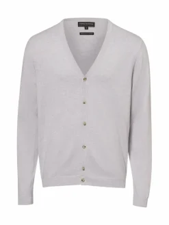 Herren Finshley & Harding Pullover & Strickjacken>Herren Strickjacke mit Cashmere-Anteil