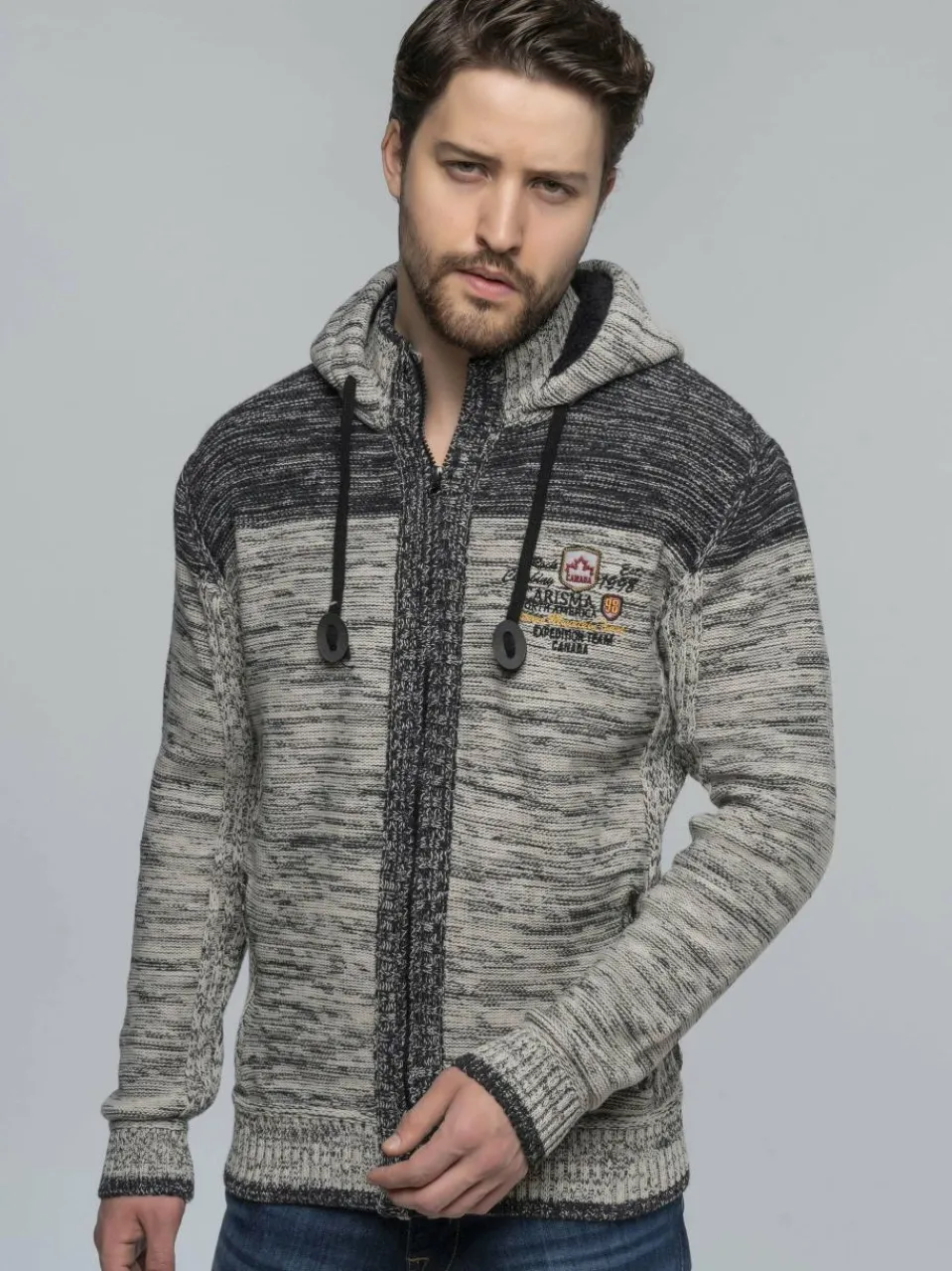 Carisma Pullover & Strickjacken<Herren Strickjacken beige uni