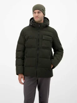 LERROS Mützen & Caps<Herren Strickmütze oliv uni